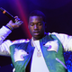 Meek Mill performs during the V-103 Live Pop Up Concert at Philips Arena on March 25, 2017, in Atlanta.